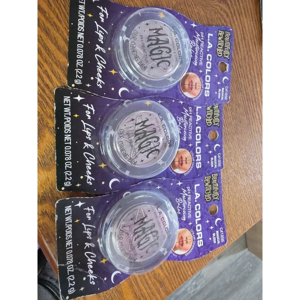 L.A. Colors Blush Balm pH Reactive Moisturizing Cheeks Lip Beautifully Bewitched